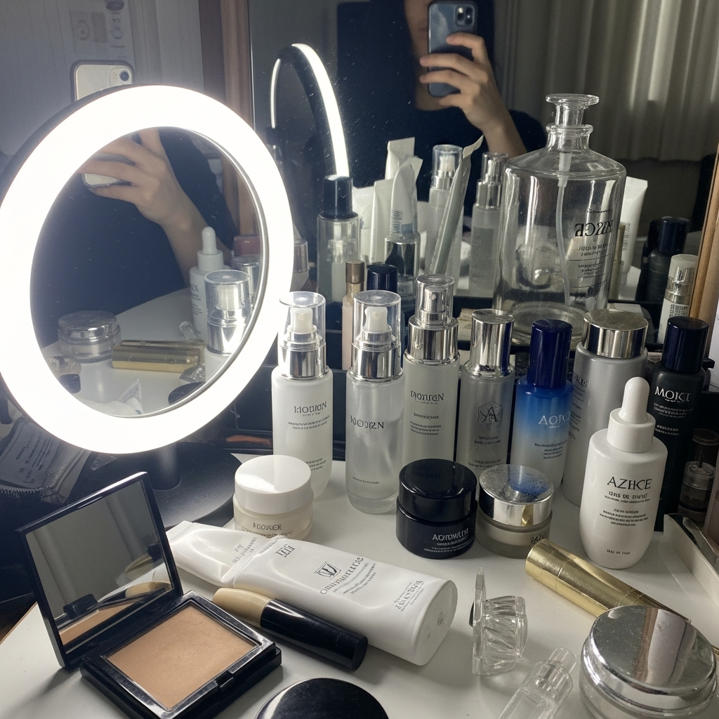 The Glass Skin Makeup Routine, Step by Step