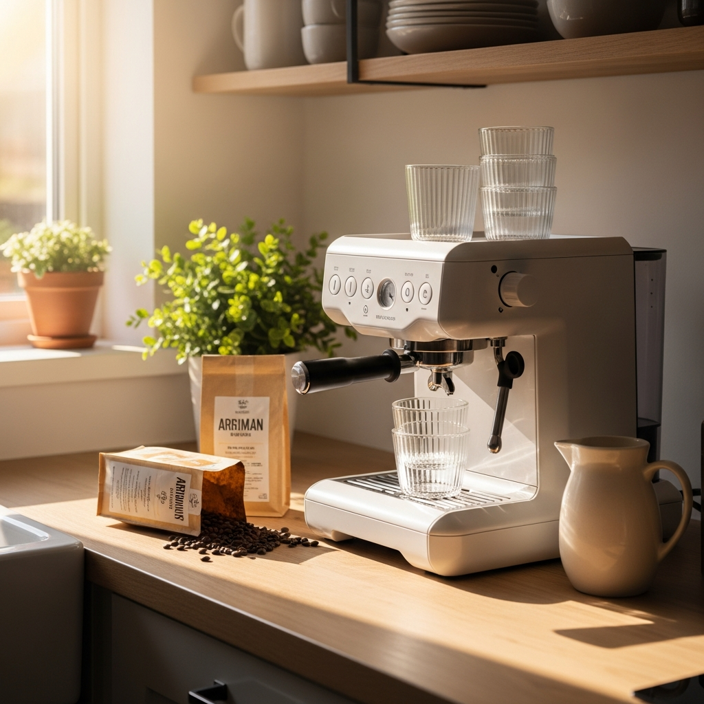 Aesthetic: Minimalist Coffee Station