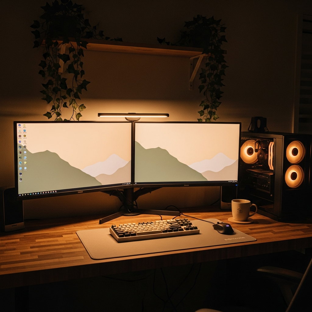 The Ultimate Cozy Gaming Setup