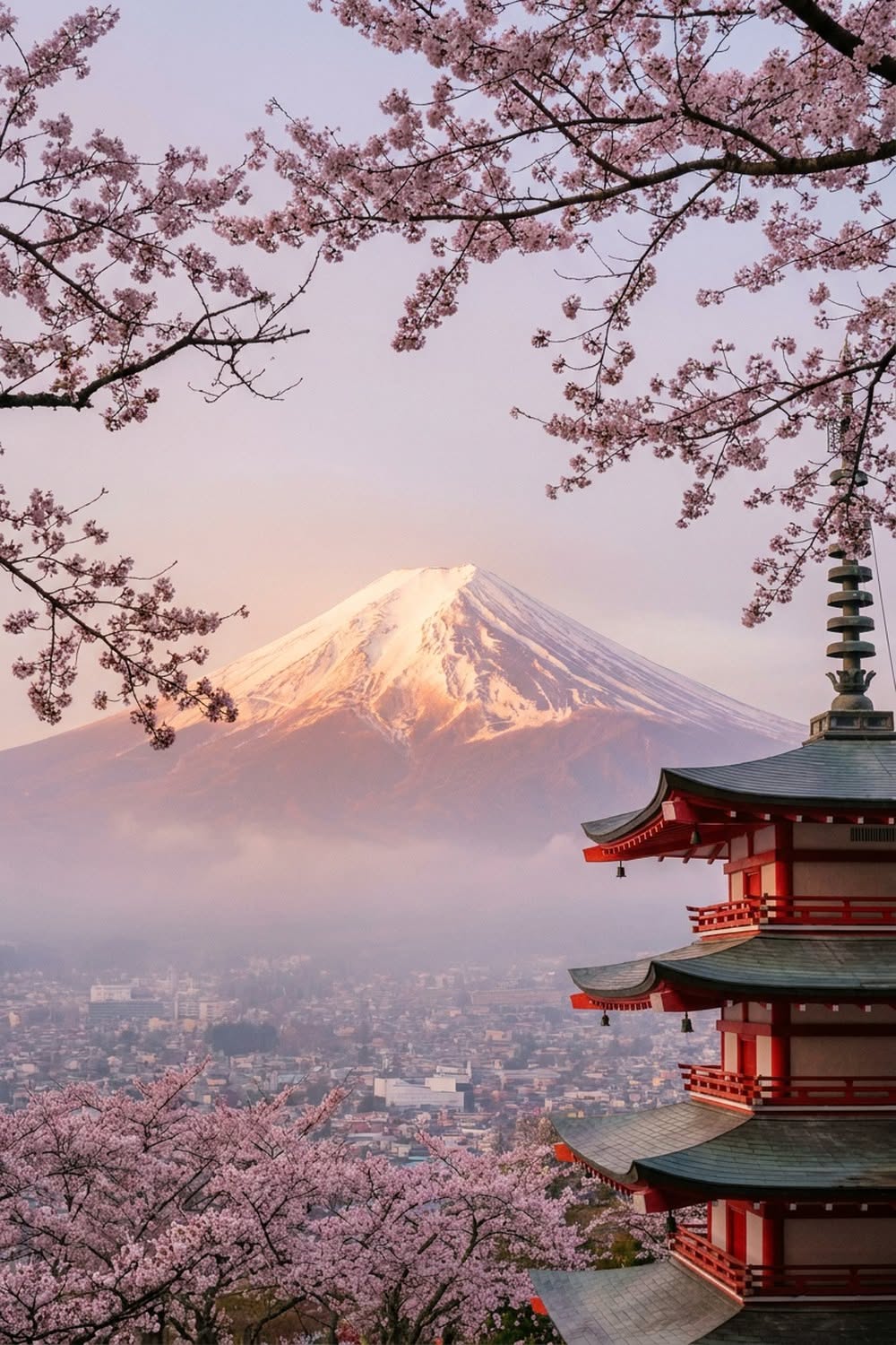 Mount Fuji and Cherry Blossoms: Japan’s Perfect Frame