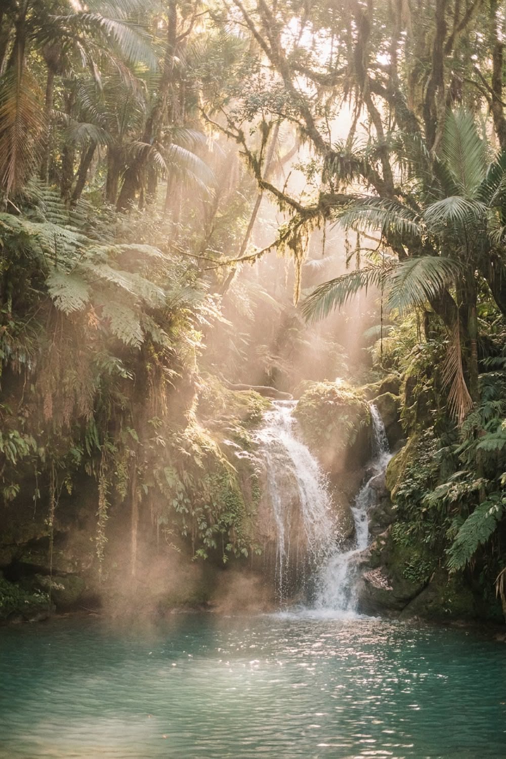 Waterfall Grottos: Earth’s Hidden Turquoise Pools