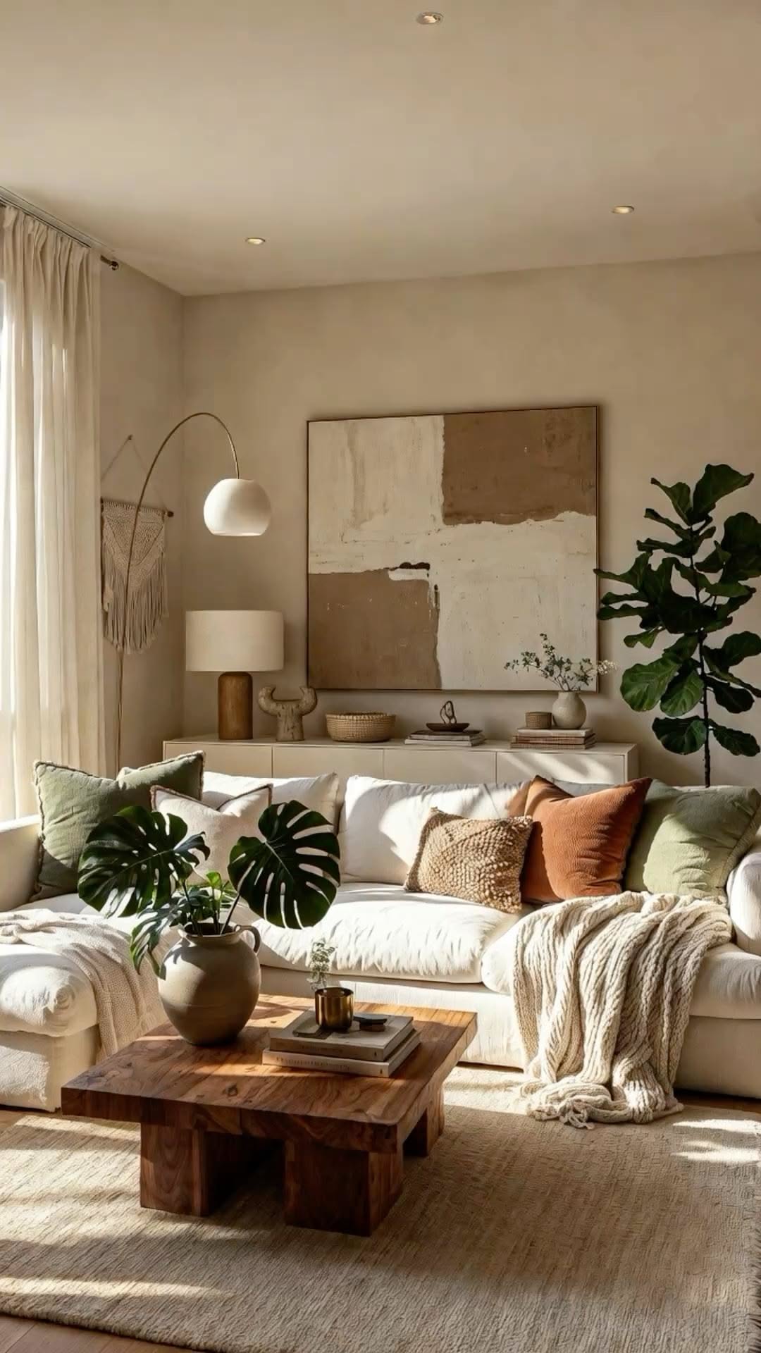 Neutral Living Room Ideas with Real Warmth