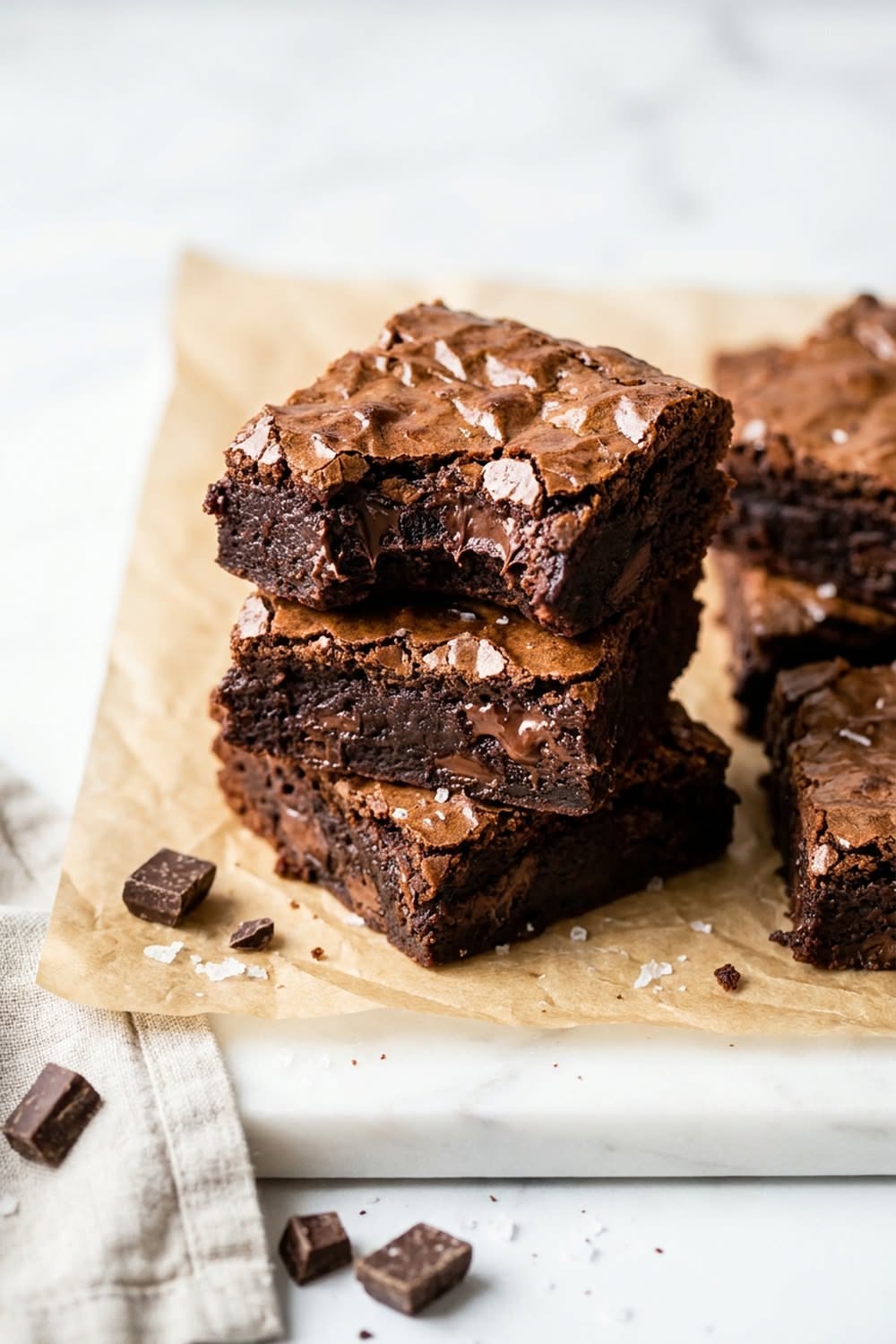 Fudgy Brownies: The Crackly-Top Formula