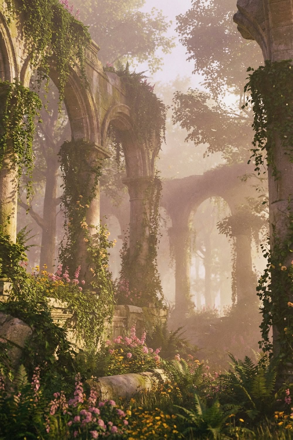 Ancient Ruins in the Mist: Mystical Places to Wander