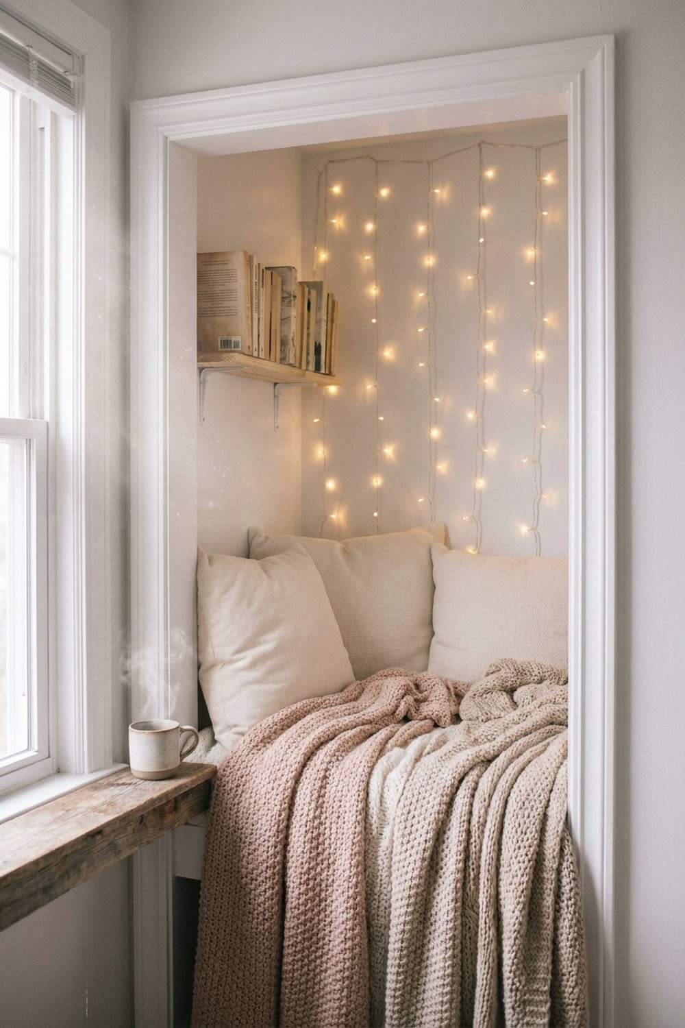 Closet Reading Nooks for Cozy Small Spaces