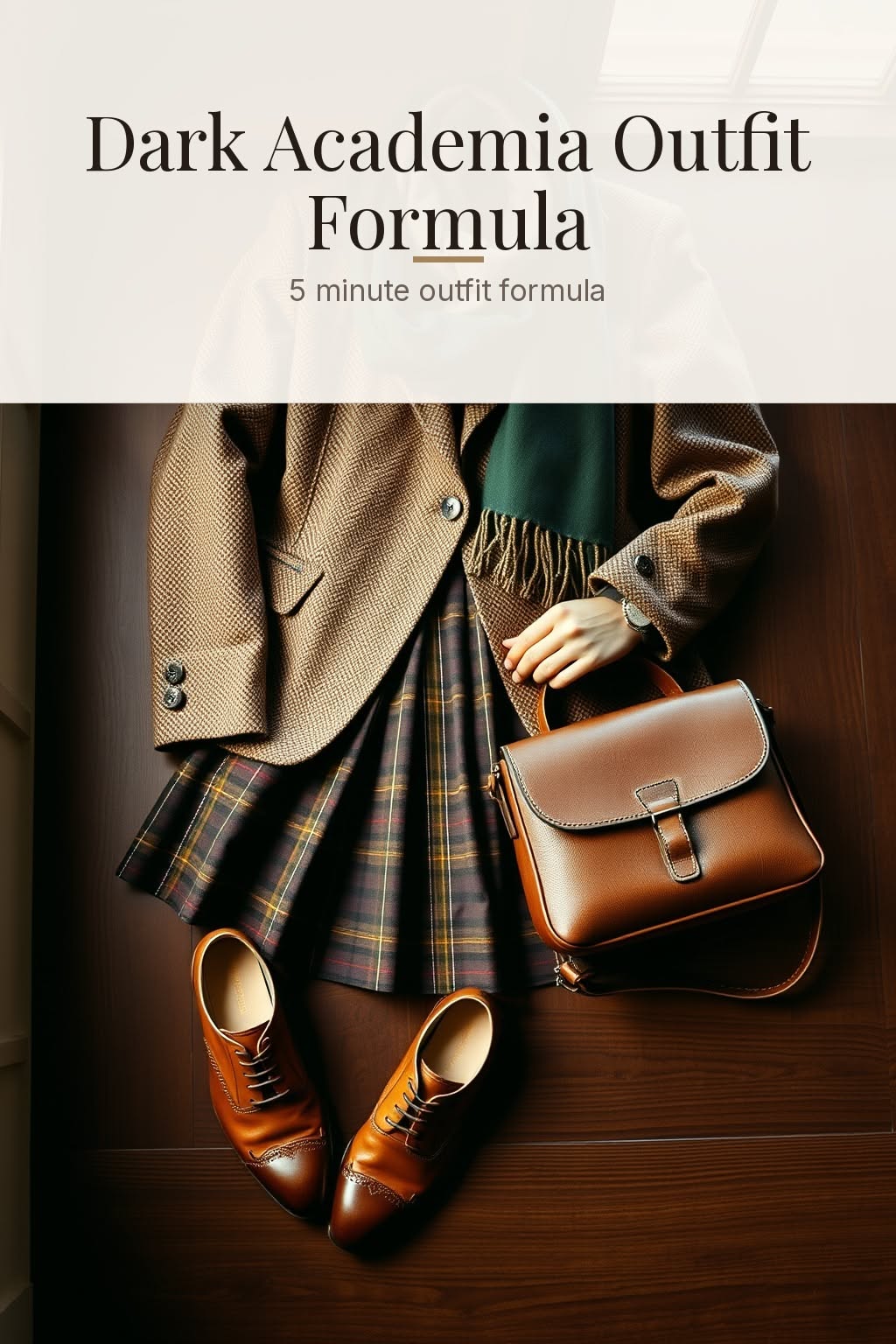 The Dark Academia Outfit Formula