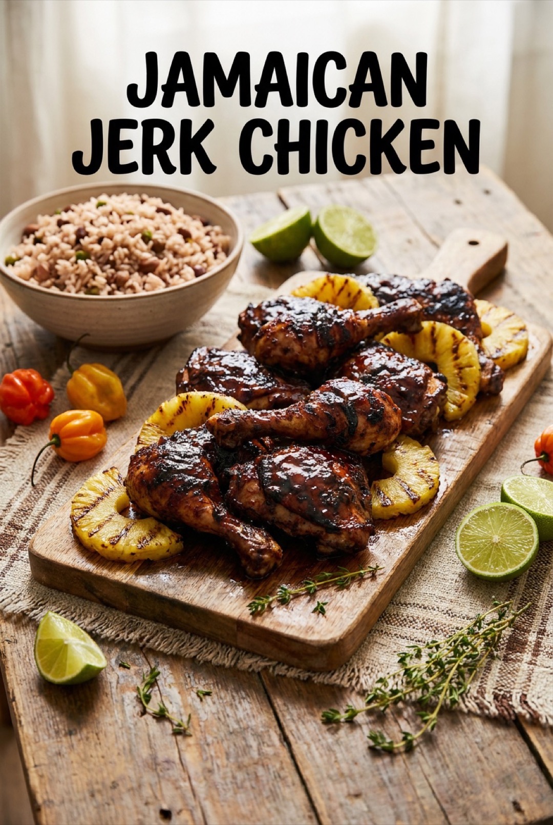 Jamaican Jerk Chicken: Smoke, Spice and Scotch Bonnet
