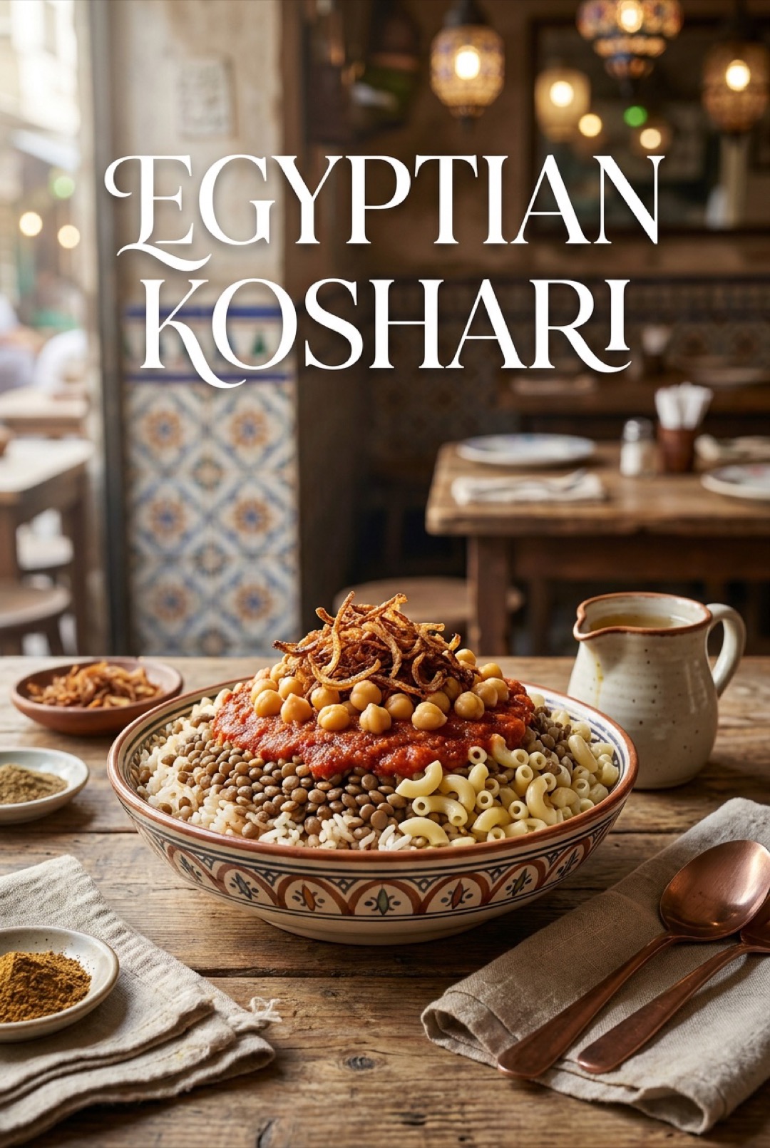 Egyptian Koshari: The Glorious Carb-on-Carb Classic