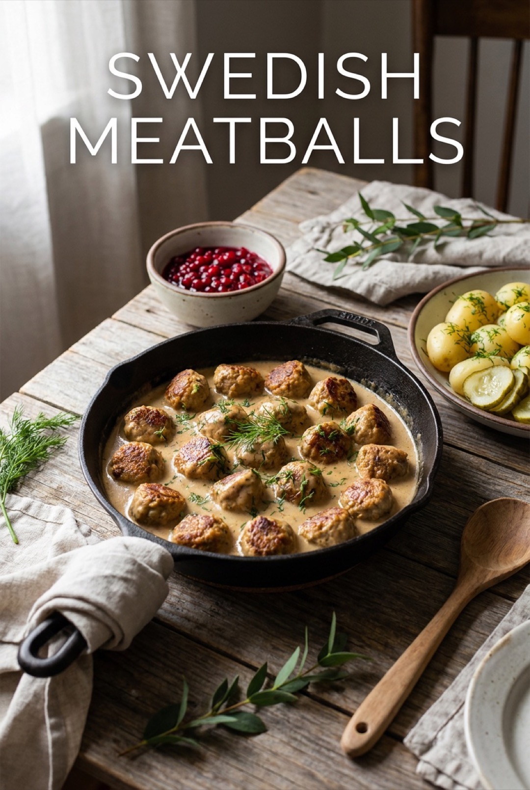 Swedish Meatballs: Cream Sauce Comfort Done Properly