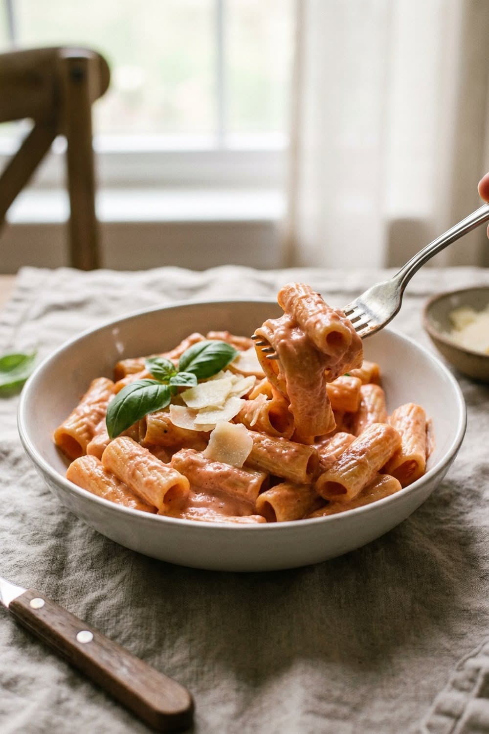 Creamy Tomato Pasta Recipe: An Easy Cozy Dinner