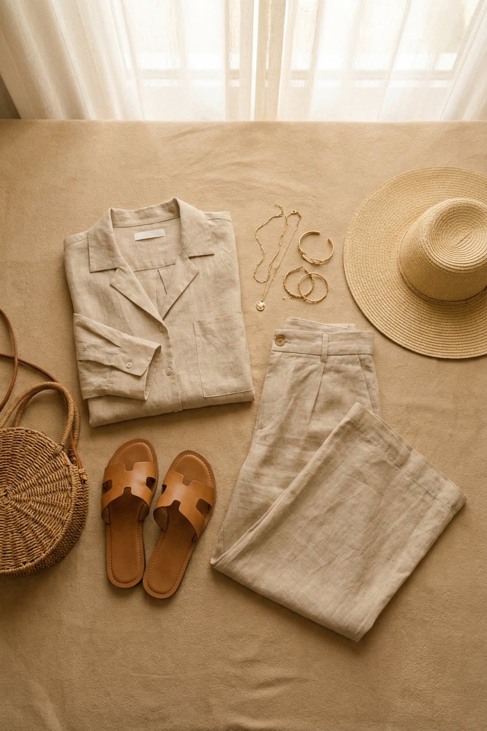 Summer Linen Outfits: Dressing for Golden Heat