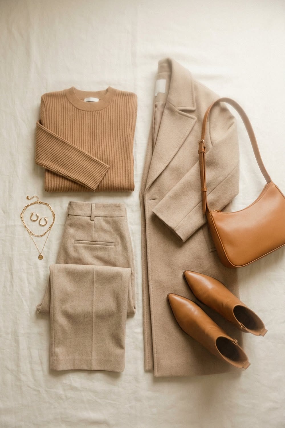 The Monochrome Beige Outfit, Mastered