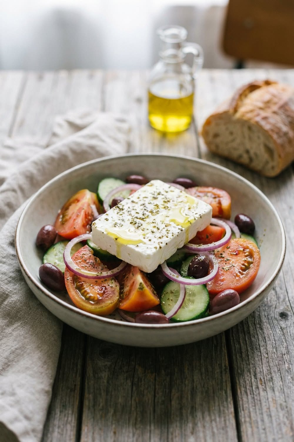 The Real Greek Salad (Horiatiki)