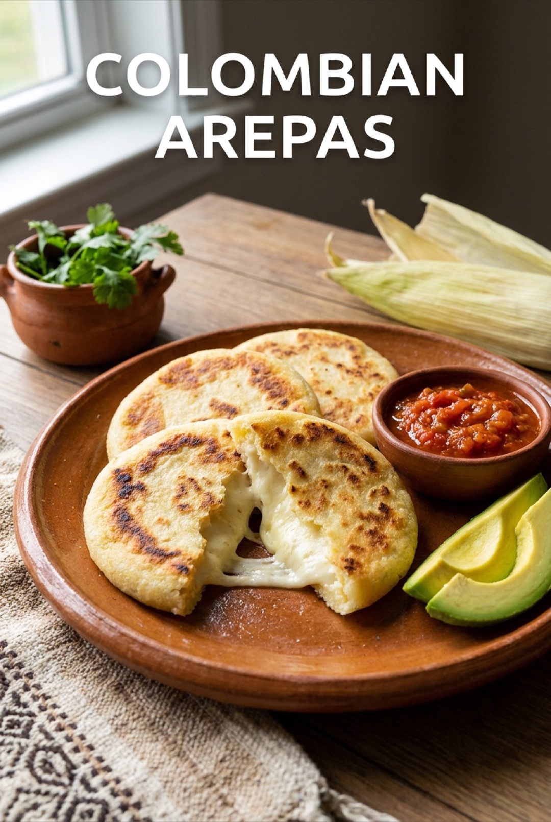 Colombian Arepas: The Golden Corn Cakes of the Andes