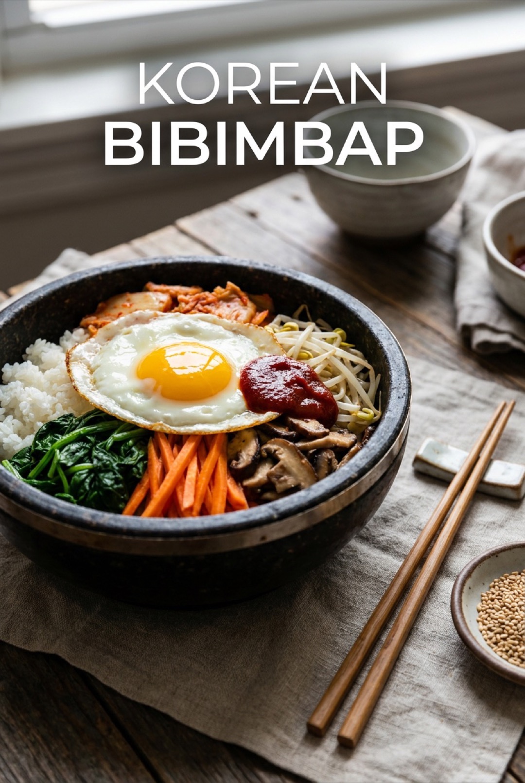 Korean Bibimbap: The Perfect Rice Bowl Formula