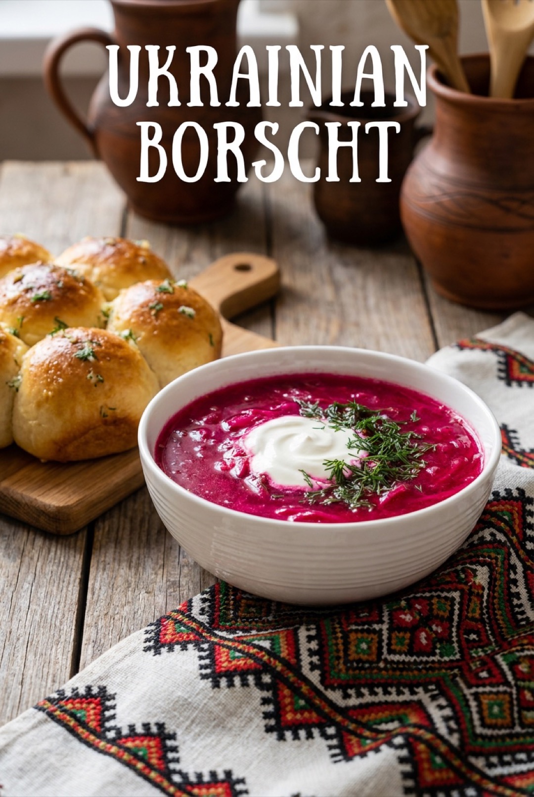 Ukrainian Borscht: The Beautiful Beet Soup Done Right