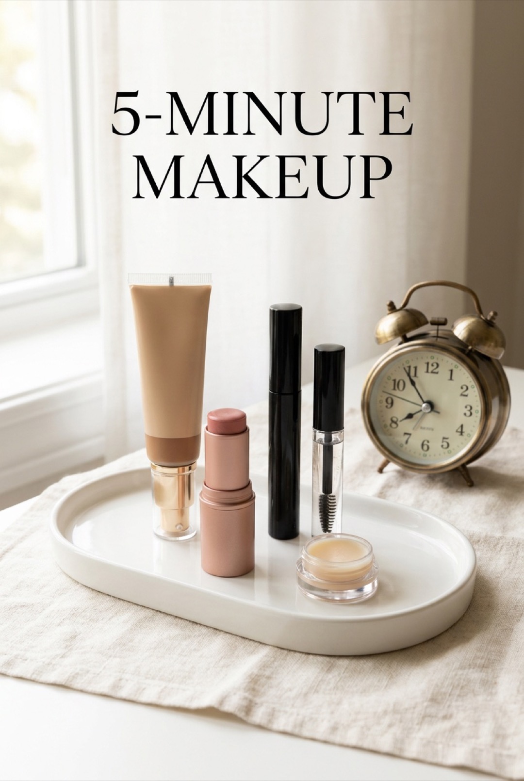 5-Minute Makeup: The Realistic Everyday Routine